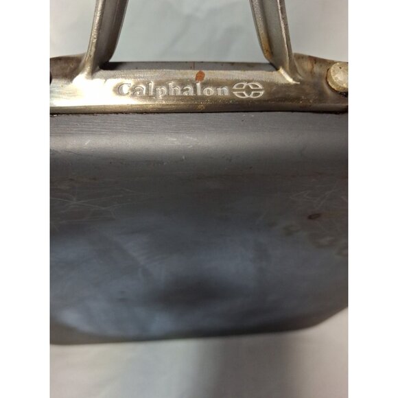 Calphalon Frying Pan Griddle Nonstick Skillet 1211 Square Grill 11”x 11” - Picture 6 of 6